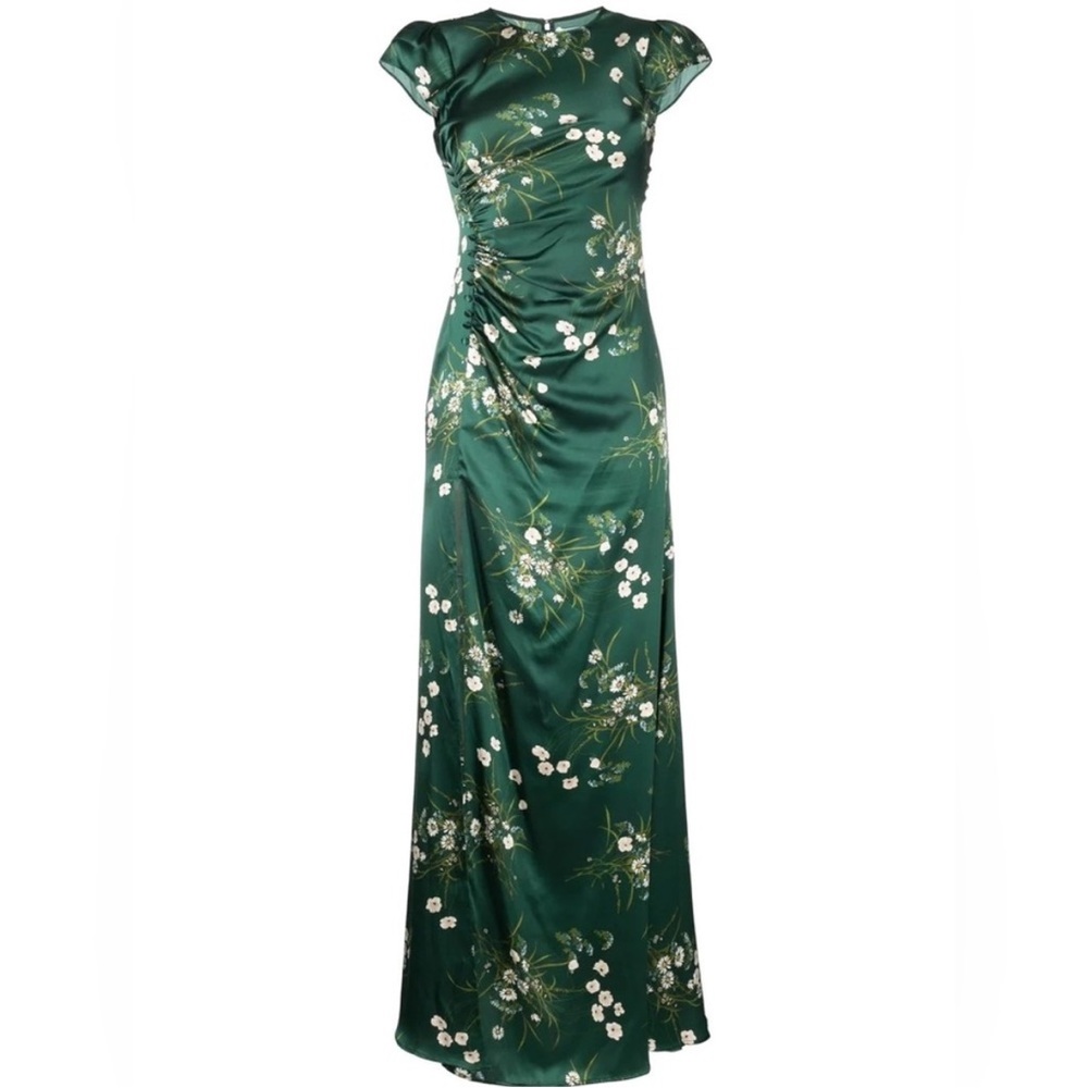 Reformation Birch Silk Maxi Dress